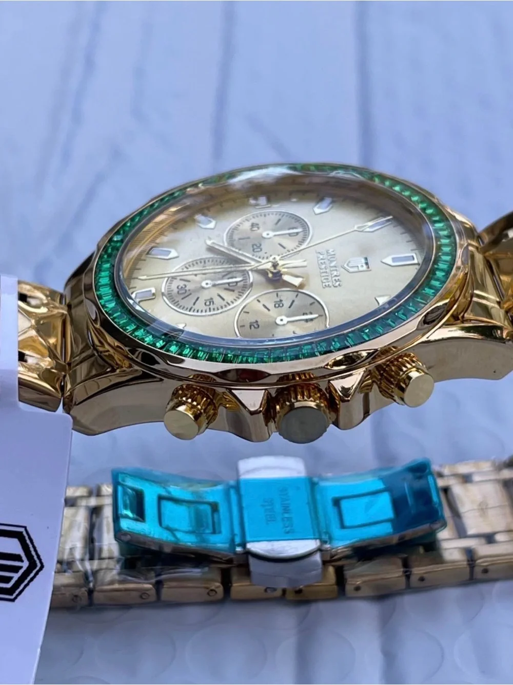 Montres Prestige X InvictaMen's Watch - 44.5mm. Gold (MPW-0340) new